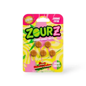 Zourz 7-Hydroxy Chewable Tablet Sour Watermelon 100mg Per Tablet