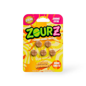 Zourz 7-Hydroxy Chewable Tablet Citrus Sunburst 100mg Per Tablet